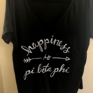 Happiness is Pi Beta Phi Slouchy Tee